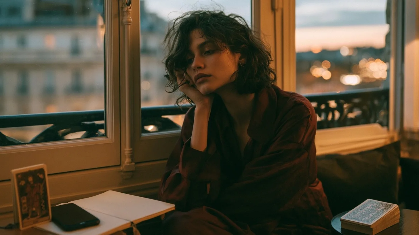Une pause au calme face au silence après une rupture.